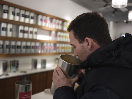 Smelling the tea